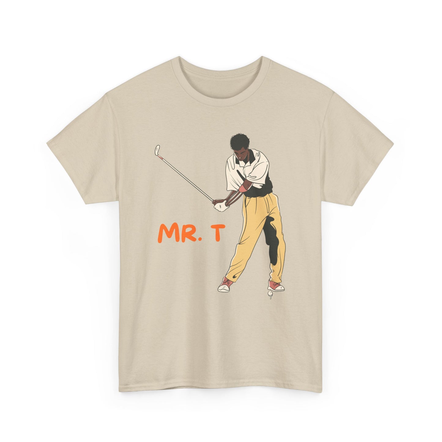 Tee - Mr T Tiger Woods Picture Design