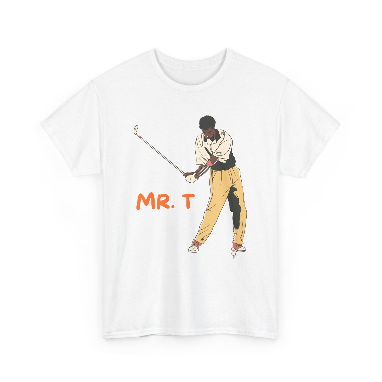 Tee - Mr T Tiger Woods Picture Design