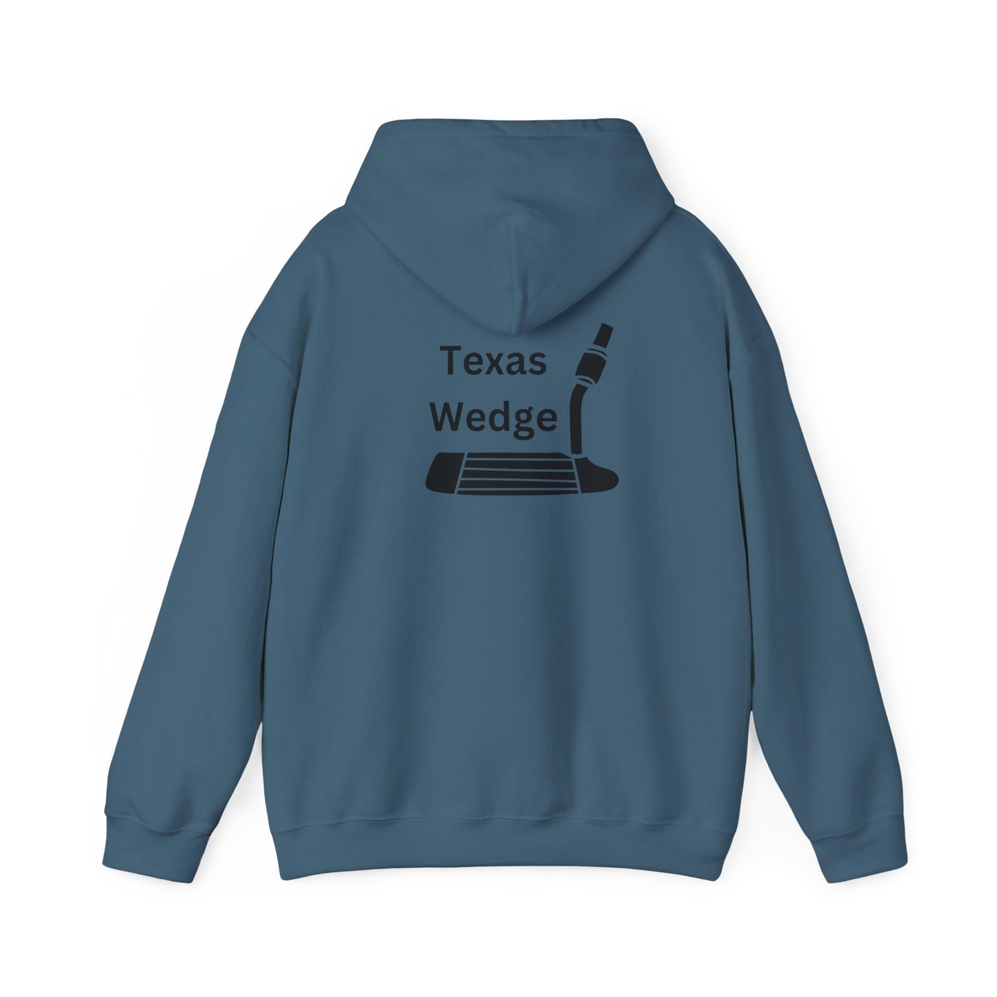 Hooded Sweatshirt texas wedge design