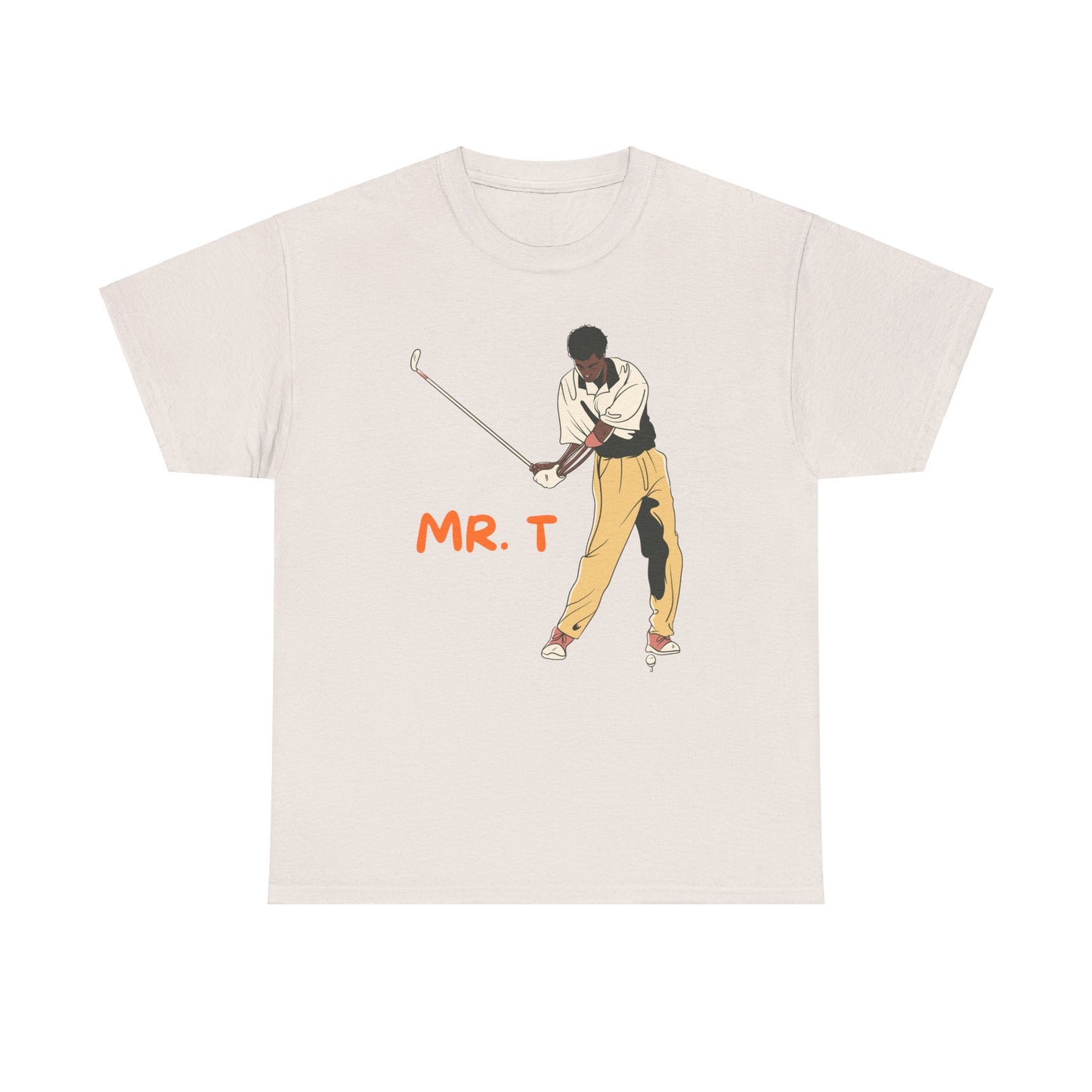 Tee - Mr T Tiger Woods Picture Design