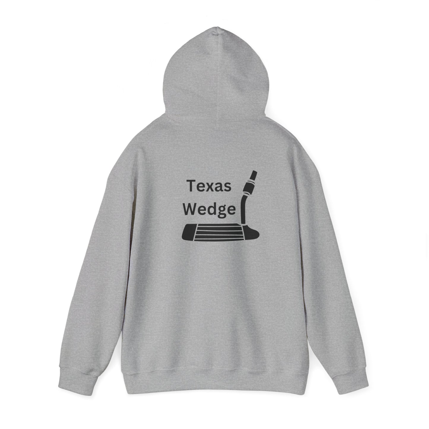 Hooded Sweatshirt texas wedge design