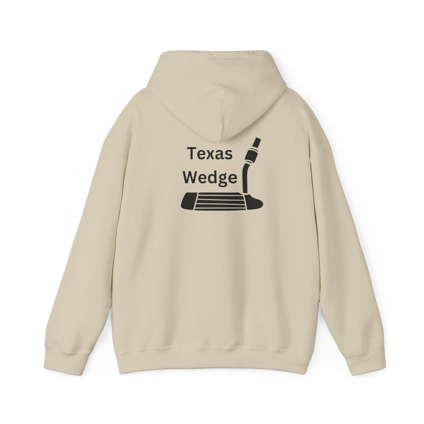 Hooded Sweatshirt texas wedge design