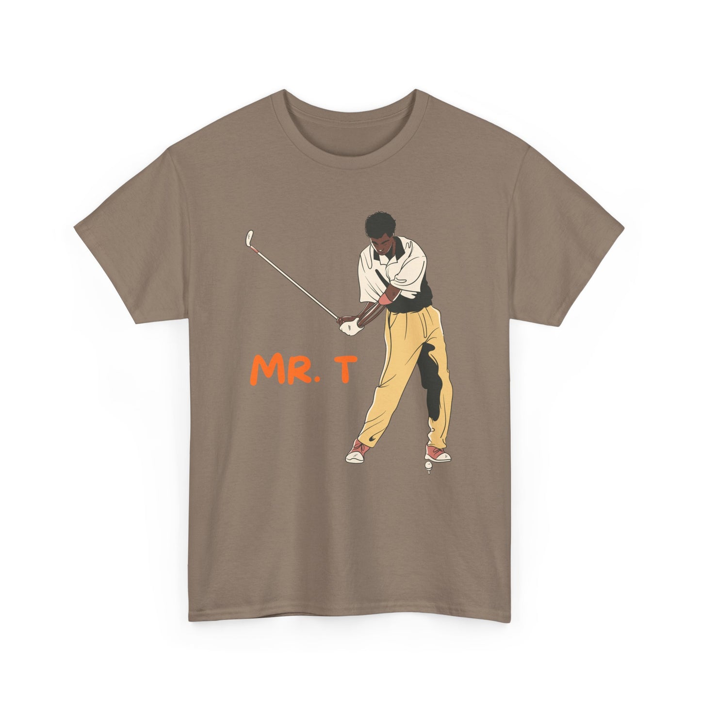 Tee - Mr T Tiger Woods Picture Design