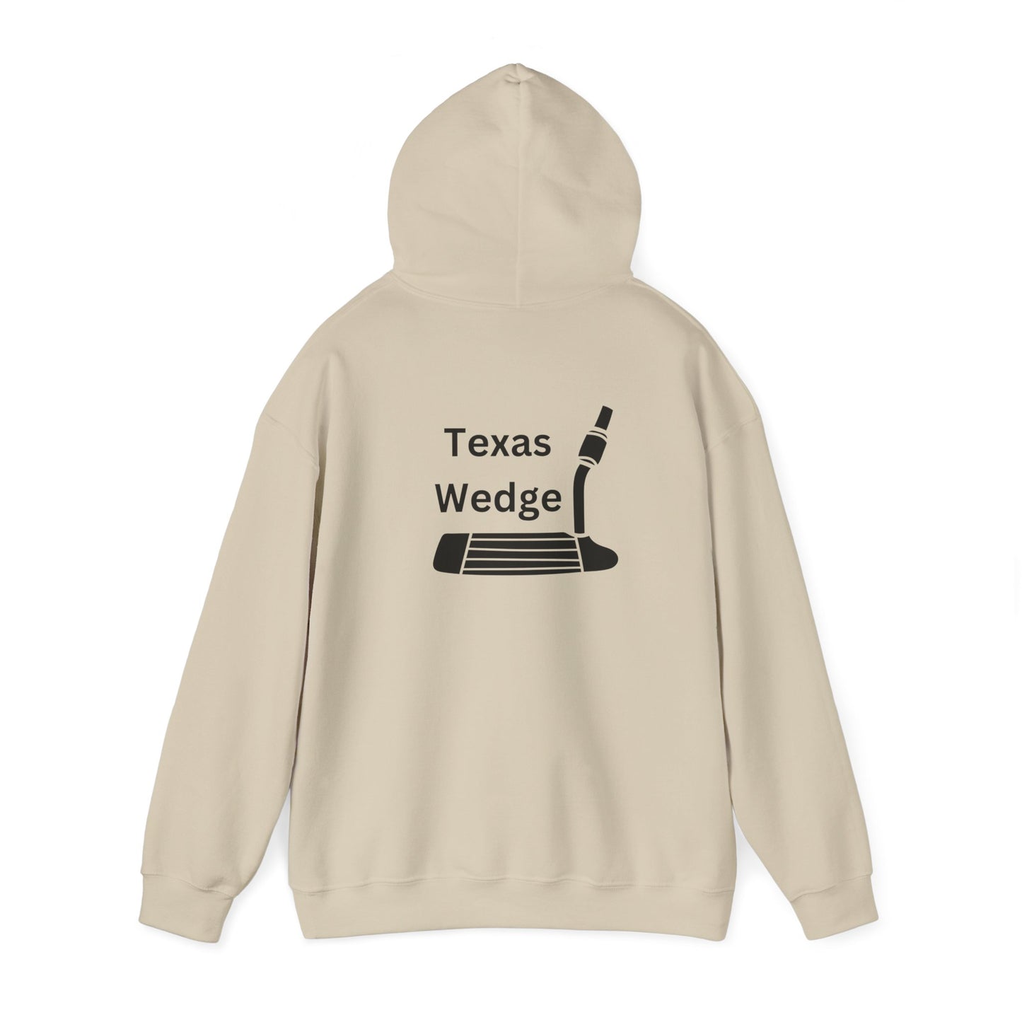 Hooded Sweatshirt texas wedge design