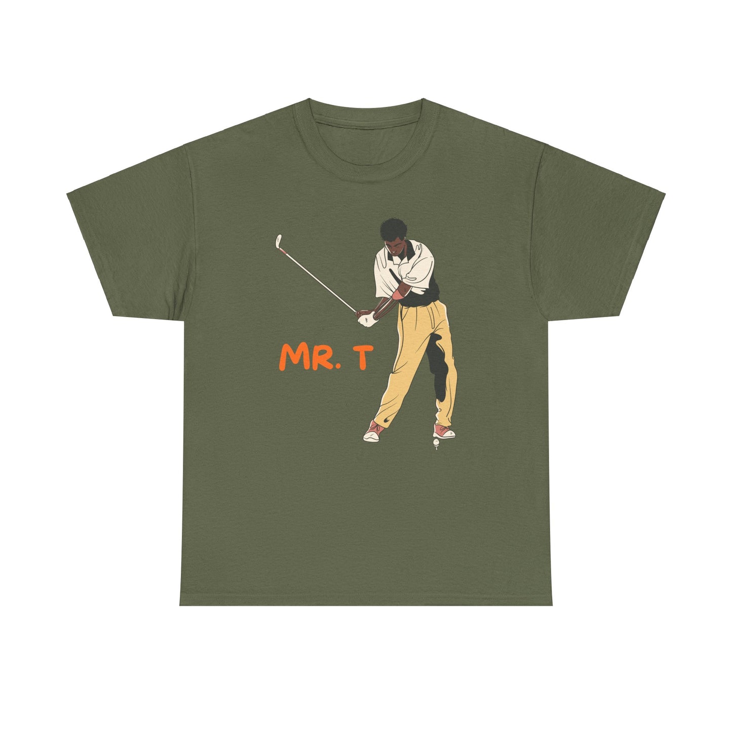 Tee - Mr T Tiger Woods Picture Design